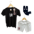 Conjunto Infantil Corinthians Decote V - Revedor Kit 3 peças na internet