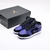 Air Jordan 1 Mid - Black Dark Concord White - comprar online