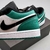 Air Jordan 1 Low - White Black Mystic Green