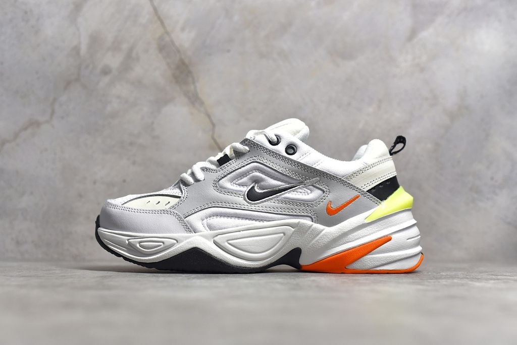 Nike tekno hotsell grey orange