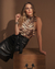 Blusa Cava Americana Agnes Animal Print Tigre