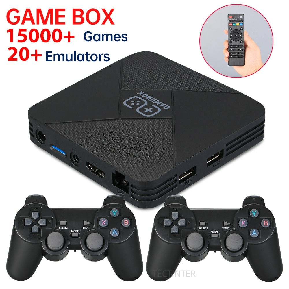 GAMEBOX256 - Consola Jogos, 256 Jogos, 2 Comandos
