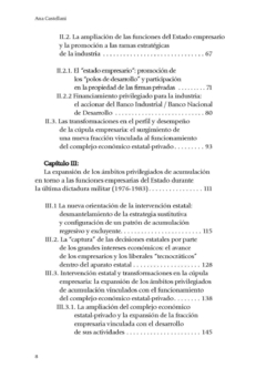 Estado, empresas y empresarios. La construcción de ámbitos privilegiados de acumulación entre 1966 y 1989 / Castellani, Ana Gabriela - Prometeo Editorial