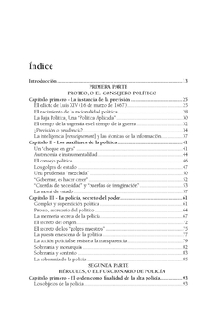 Baja política, alta policía. Un enfoque histórico y filosófico de la policía / Hélène L’Heuillet en internet