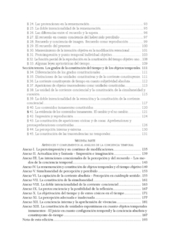 Fenomenología de la conciencia inmanente del tiempo / Edmund Husserl en internet