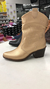 Bota/Coturno Feminino Texana Country Dourada - loja online