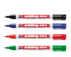 Marcador edding 404 permanente punta ultra fina