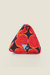 Bag Chaveiro Aiki triângulo estampa roxo na internet