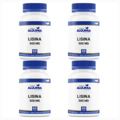 L-Lisina 500 Mg 60 Cápsulas - loja online