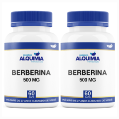 Berberina 500 Mg 60 Cápsulas - Farmácia Alquimia