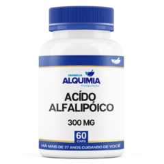 Ácido Alfa Lipóico 300 Mg 60 Cápsulas