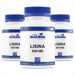 Lisina 500 Mg 120 Cápsulas na internet