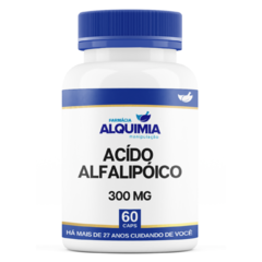 Ácido Alfa Lipoico 300 Mg 60 Cápsulas Gastroresistentes