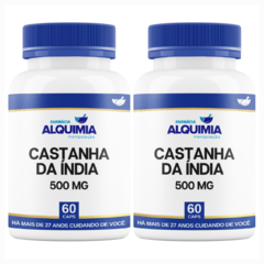 Castanha da Índia 500 Mg 60 Cápsulas - Farmácia Alquimia