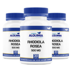 Rhodiola Rosea 500 MG 30 Cápsulas - Farmácia Alquimia