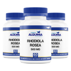 Rhodiola Rosea 500 MG 60 Cápsulas - Farmácia Alquimia