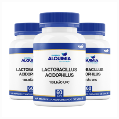 Lactobacillus Acidophilus 1 Bilhão UFC 60 Cápsulas - Farmácia Alquimia