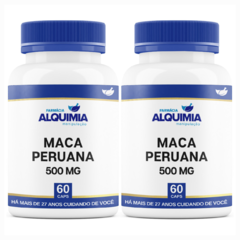 Maca Peruana 500 Mg 60 Cápsulas - Farmácia Alquimia