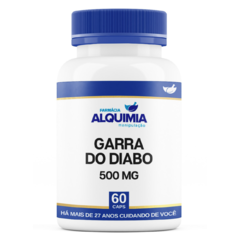 Garra do Diabo 500 Mg 60 Cápsulas - Ação Analgésica E Anti-Inflamatória