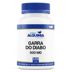 Garra Do Diabo 500 Mg 120 Cápsulas - Combate Reumatismo, Artrite E Artrose