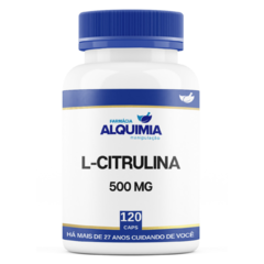 L-Citrulina 500 Mg 120 Cápsulas