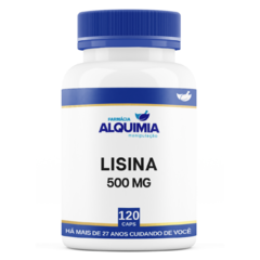 Lisina 500 Mg 120 Cápsulas