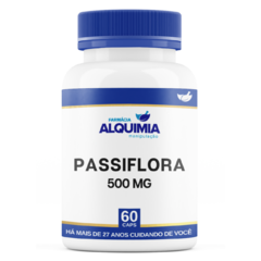 Passiflora Icarnata 500 Mg 60 Cápsulas