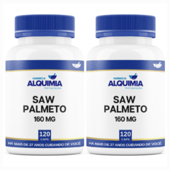 Saw Palmeto 160 Mg 120 Cápsulas - Farmácia Alquimia
