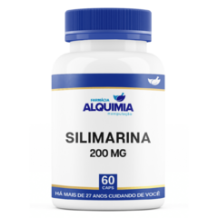 Silimarina - Cardo Mariano - 200 Mg 60 Cápsulas