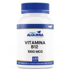 Vitamina B12 - Metilcobalamina - 1000 MCG 120 Cápsulas