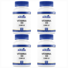 Vitamina D3 2.000 UI 60 Cápsulas - Colecalciferol - loja online