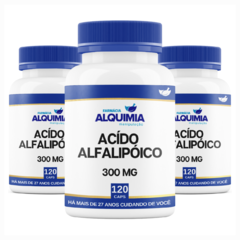 Ácido Alfa Lipóico 300 Mg 120 Cápsulas - comprar online