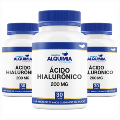 Ácido Hialurônico 200 Mg 30 Cápsulas - Beleza Da Pele - loja online