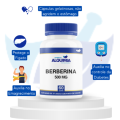 Berberina 500 Mg 60 Cápsulas - comprar online