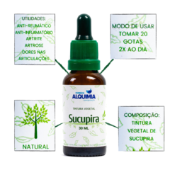 Sucupira Tintura Vegetal Natural - comprar online