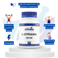 L-Citrulina 500 Mg 120 Cápsulas - comprar online