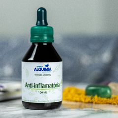 Tintura Vegetal Anti-inflamatoria 100 ML - Farmácia Alquimia