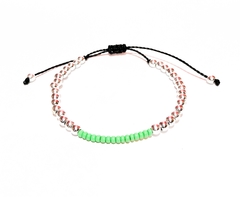 Pulseira bolinha cores verde