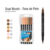 Marcador Cis Dual Brush Tons Pele 06 Cores - comprar online