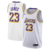 REGATA LOS ANGELES LAKERS WHITE SWINGMAN JERSEY - ASSOCIATION EDITION