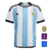 CAMISA ARGENTINA 22/23 COPA I 3 ESTRELAS CAMPEÃ MUNDIAL - TORCEDOR MASCULINA