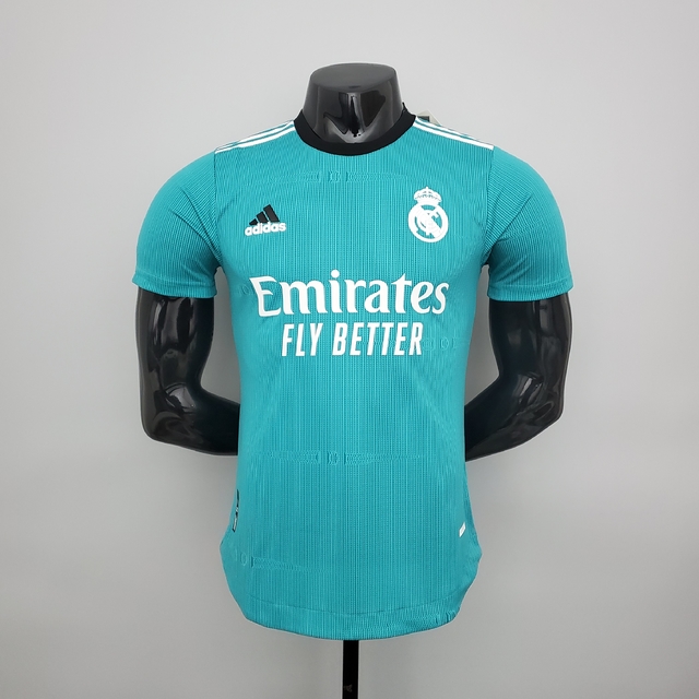 CAMISA REAL MADRID 21 22 III JOGADOR MASCULINA