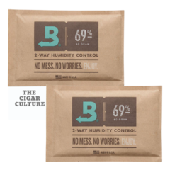 Boveda 69% - 60g Kit C/2un Umidificador Charutos