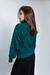 Blusa tricot gola alta trança verde - comprar online
