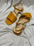 Sandália verão amarela - comprar online
