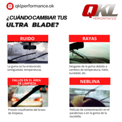 Combo Escobillas QKL Ultra Blade para SANDERO STEPWAY ( 20" + 22" ) - QKL