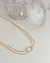 CH014- CHOKER NO BASIC - FOLHEADO A OURO 18k