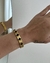 PUL496 - BRACELETE VIRGINIA TREVOS PRETO- ZAMAC- LINHA PREMIUM - comprar online