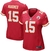 Camisa Jersey Kansas City Chiefs - 15 Patrick Mahomes - Feminina