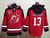 Moletom com Capuz - New Jersey Devils - 13 Nico Hischier - 86 Jack Hughes - 18 Dawson Mercer - 35 Cory Schneider - 9 Taylor Hall - comprar online